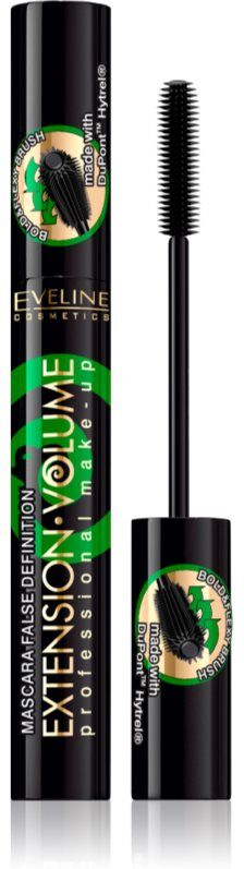 Eveline Cosmetics Extension Volume volumising and curling mascara 10 ml