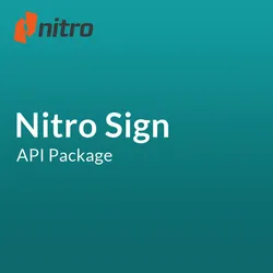 Nitro Sign API Packages