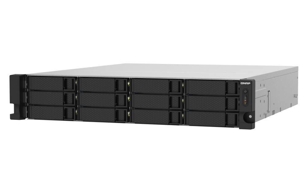 QNAP Systems QNAP TurboStation TS-1232PXU-RP-4G 12 Einschübe NAS-Server Leergehäuse