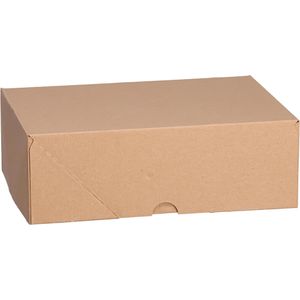 Smartboxpro Stülpkartons 20 Stück, Innenmaße 30,5 x 10 x 21,5cm, braun
