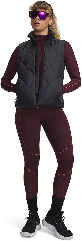 UNDER ARMOUR Damen Fitnesstight ColdGear dunkelrot   S W