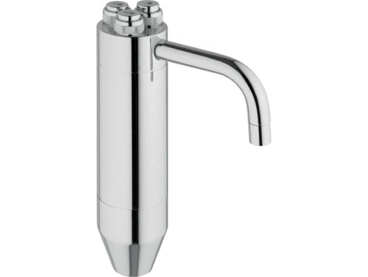 BieTal® Puls 245 Theken Gastronomie Sprudelwasser Aqua Wasser Schanksäule Zapfstelle Zapfsäule Zapftower Sodaarmatur 3 leitig verchromt