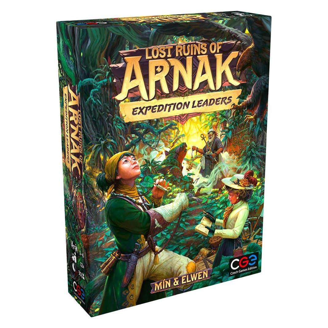 Czech games edition Lost Ruins of Arnak: Expedition Leaders (Expansion) (Englisch, 1 - 4 Spieler) (CGE00063)