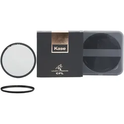 KASE Wolverine 77mm Polfilter zirkular mit 77mm Lens Adapter
