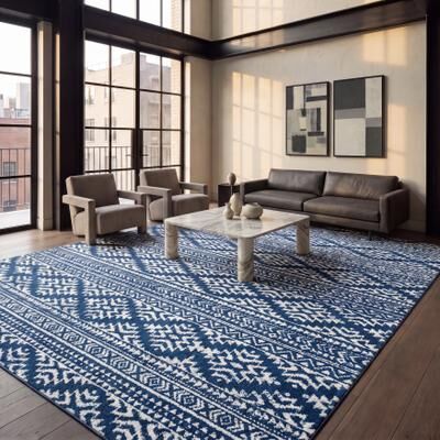 SAFAVIEH Tulum Bora Moroccan Boho Chic Area Rug