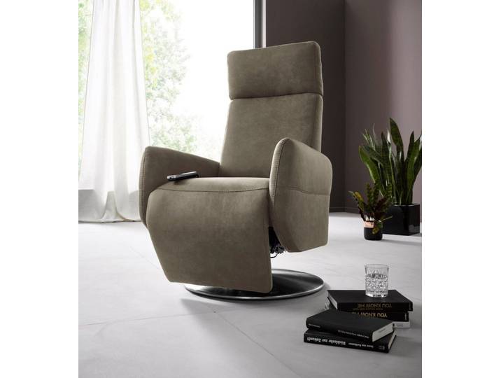 sit&more Relaxsessel Kobra mit Kopfteilverstellung & Drehfunktion, weitere Funktionen, Ergonomie L: manuelle Fußstütze & Rückenlehne