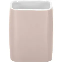 Kleine Wolke Zahnputzbecher Cubic Pastellrose 9 x 7,5 cm