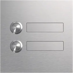 Elcom 2-Taster+Schild GZM-120