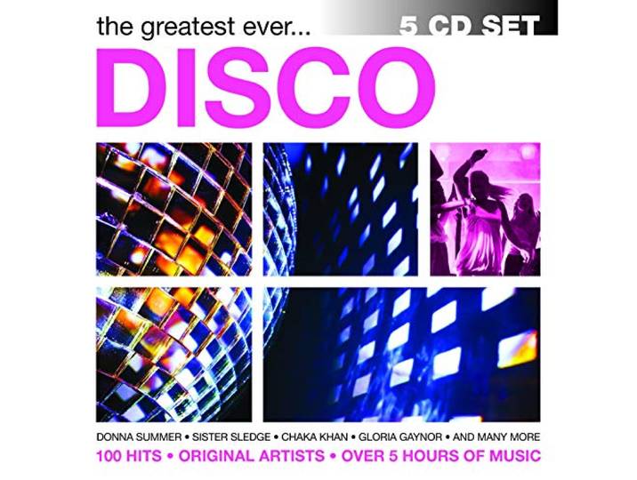 100 hits - disco - 5 cd