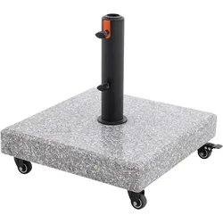 doppler Granitsockel myZone 70 kg, Hellgrau