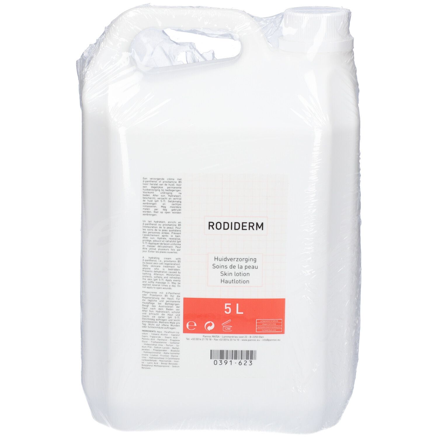 Rodiderm+D Panthenol Massagelotion 5 l Lotion
