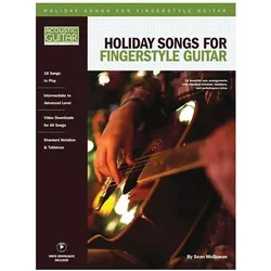 Holiday Songs for Fingerstyle Guitar: Acoustic Guitar Private Lessons Series Audio & Video Downloads, Sachbücher von Sean McGowan