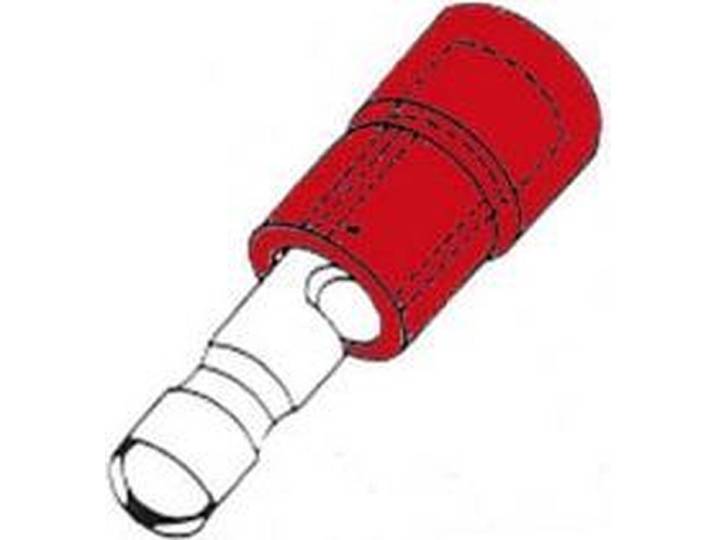 Velleman FRMB - Kabel-connector - Ø 3.9mm - Rood