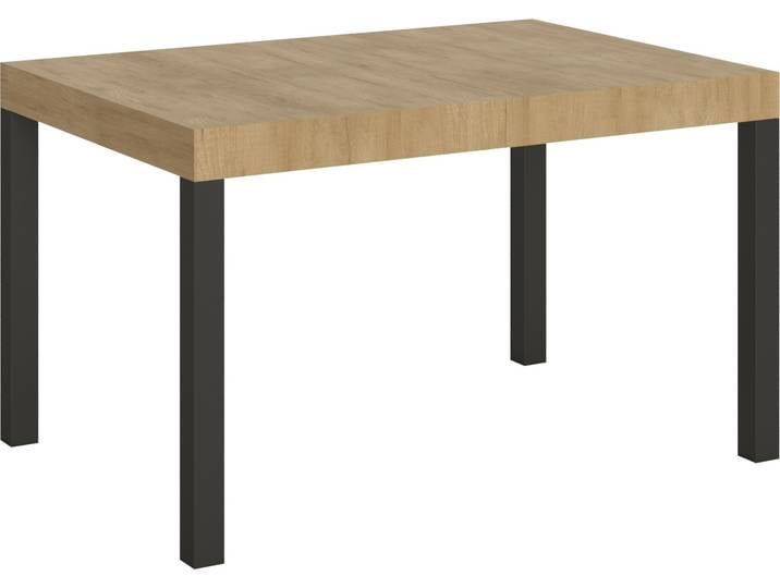 Table Extensible 90X130/234 Cm Everyday Chêne Nature Structure Anthracite