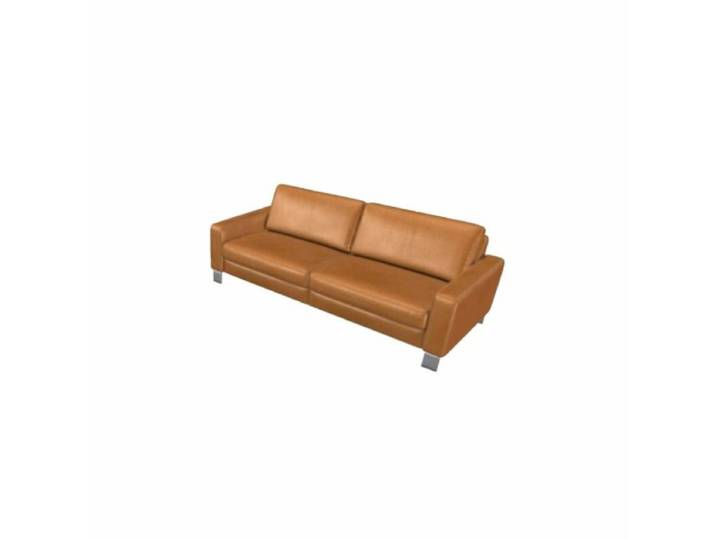 Couchliebe Hamburg 2,5- oder 3-Sitzer - Echtleder Torro curry - ohne Funktion - inkl. Kopfstütze - 3-Sitzer Sofas ohne Funktion Modern, Zeitlos
