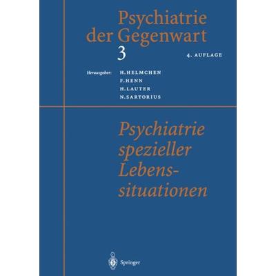 Psychiatrie spezieller Lebenssituationen, Taschenbuch von , Springer Berlin, 978-3-642-64056-8