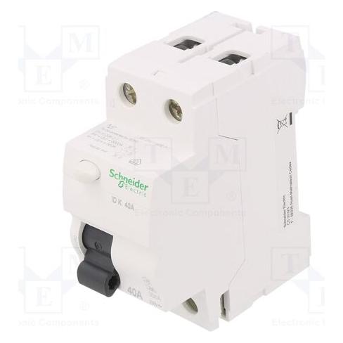 Schneider Electric Fehlerstrom-Schutzschalter ID K, 2P, A9Z01240 (A9Z01240)