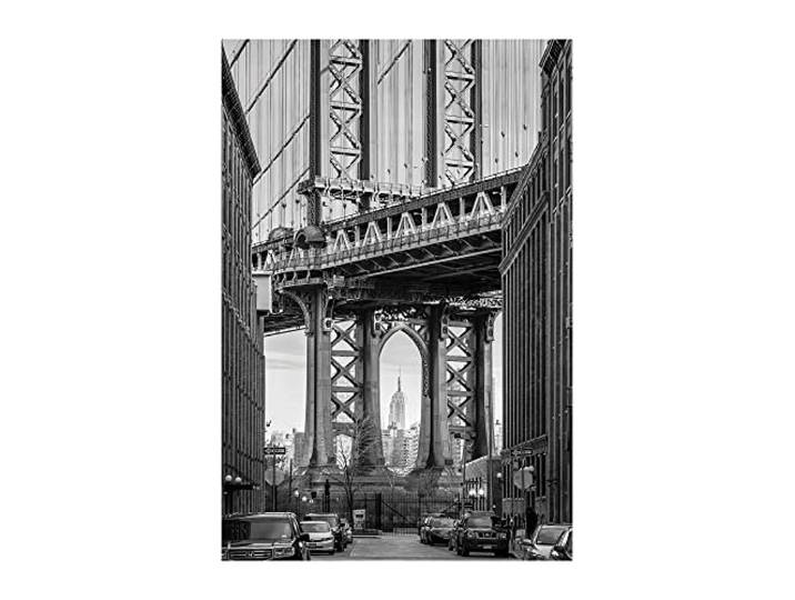 Komar Brooklyn Bridge – Taille : 50 x 70 cm Impression sur toile (sans cadre) – Pure Boutique