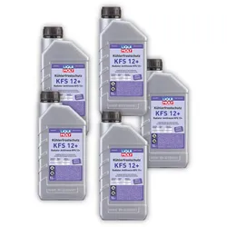 5x Kühlerfrostschutz LIQUI MOLY 21145 KFS 12+ Frostschutzmittel Kühlerschutz 1 L