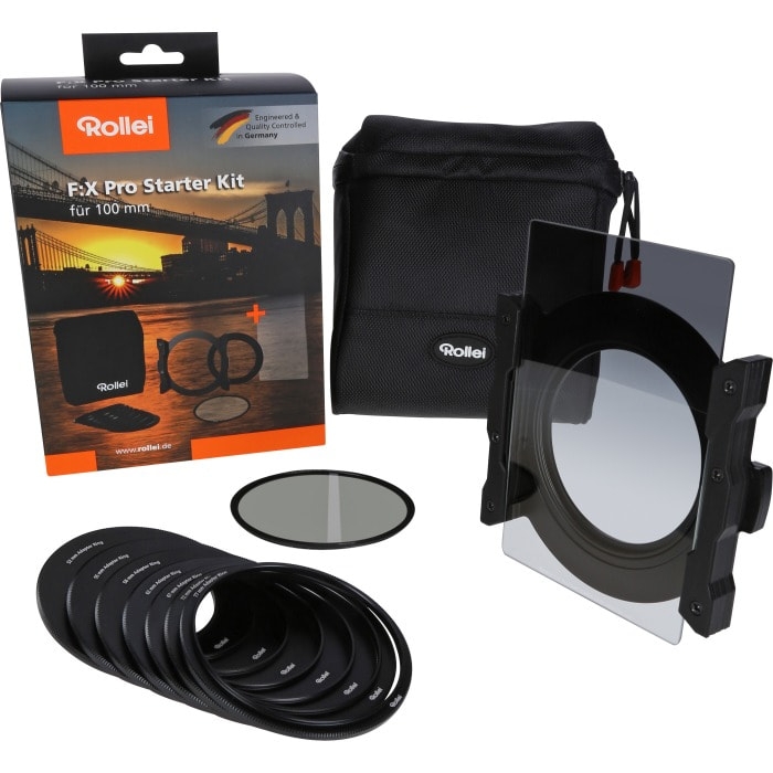 Rollei F:X Pro Starter Kit (Soft GND8 Grauverlaufsfilter + Polfilter) (K)