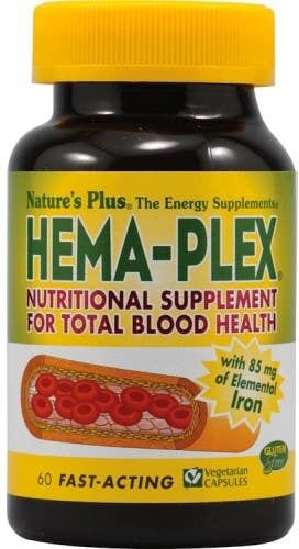 Natures Plus Nature's Plus Hema-Plex II 60comp