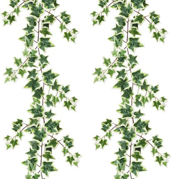 Benza Ibenzoa Kunstplant Efeurank Groen - Set van 2 (200 cm)