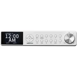 Medion LIFE P66750 DAB+ PREMIUM KÜCHENRADIO (DAB+, FM, PLL, Bluetooth), Radio, Weiss