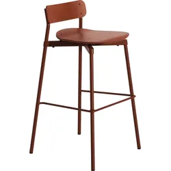 Fromme Wood Barhocker 75 cm, bordeauxrot