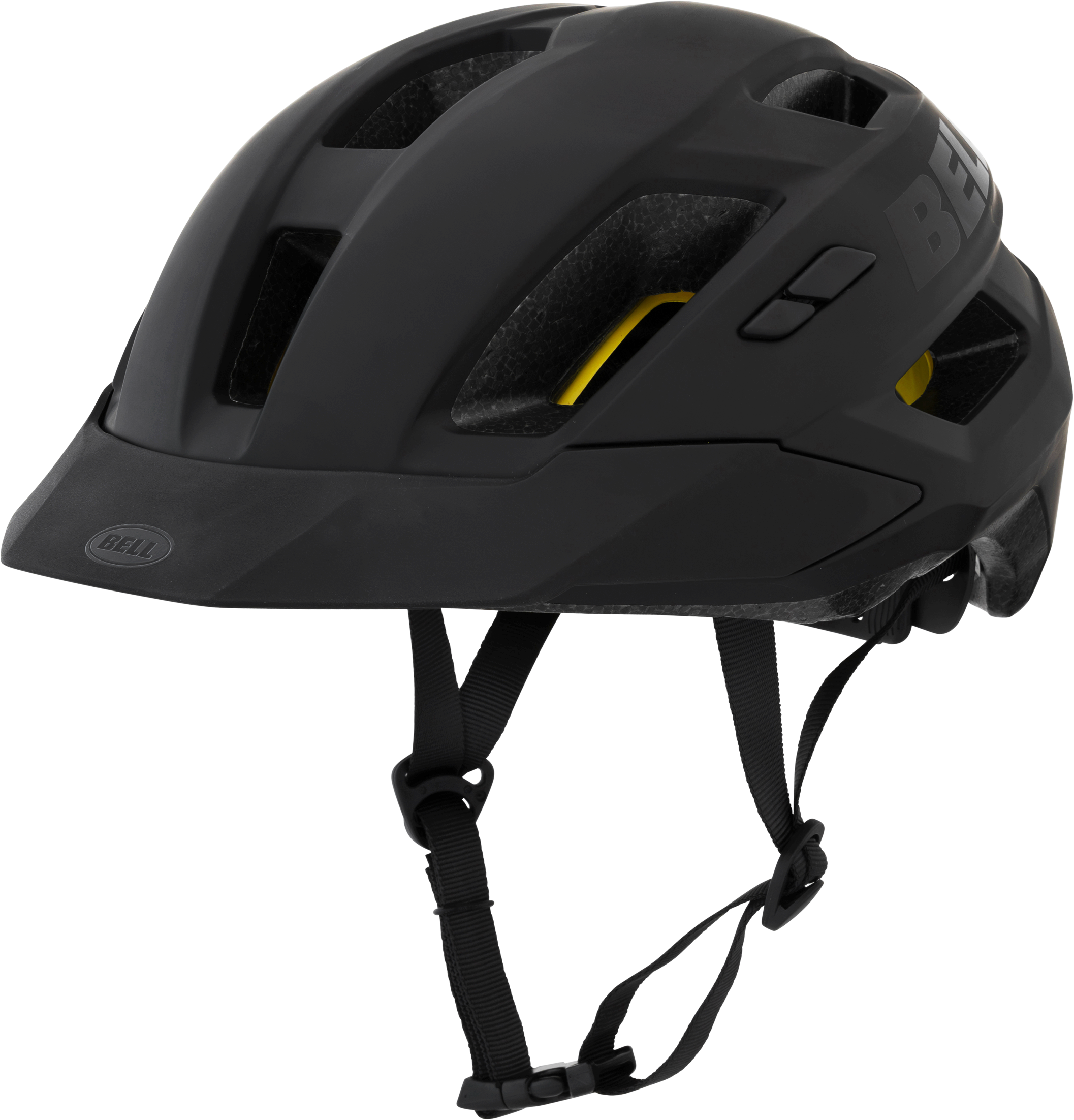 Bell Kick Led Mips I Sort - Cykelhjelm - Onesize (53-60 Cm)
