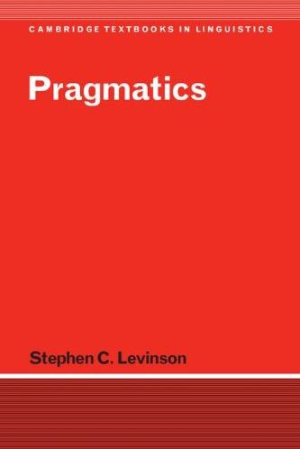 Levinson, Stephen C. - Pragmatics (Cambridge Textbooks in Linguistics) - Preis vom 30.09.2026 22:30:23 h