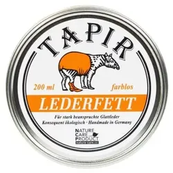 Tapir Lederfett natur 200ml
