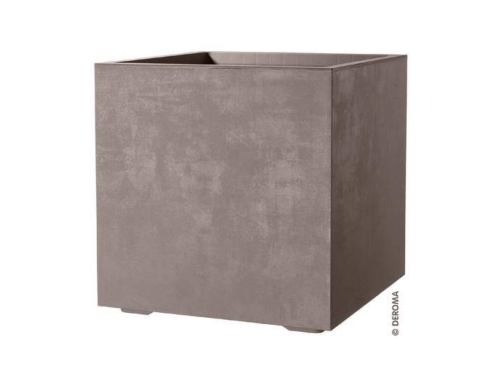 Deroma Pflanzkiste Millenium R 49 x 49 x 49 cm Sandstein