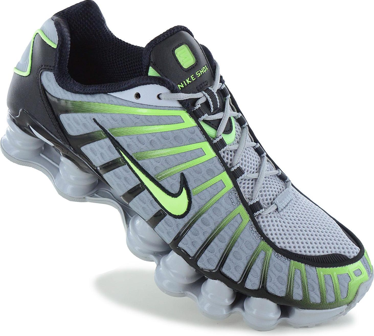 Nike Shox TL - Herren Sneakers Schuhe Grau AV3595-005 , EU 40.5 US 7.5
