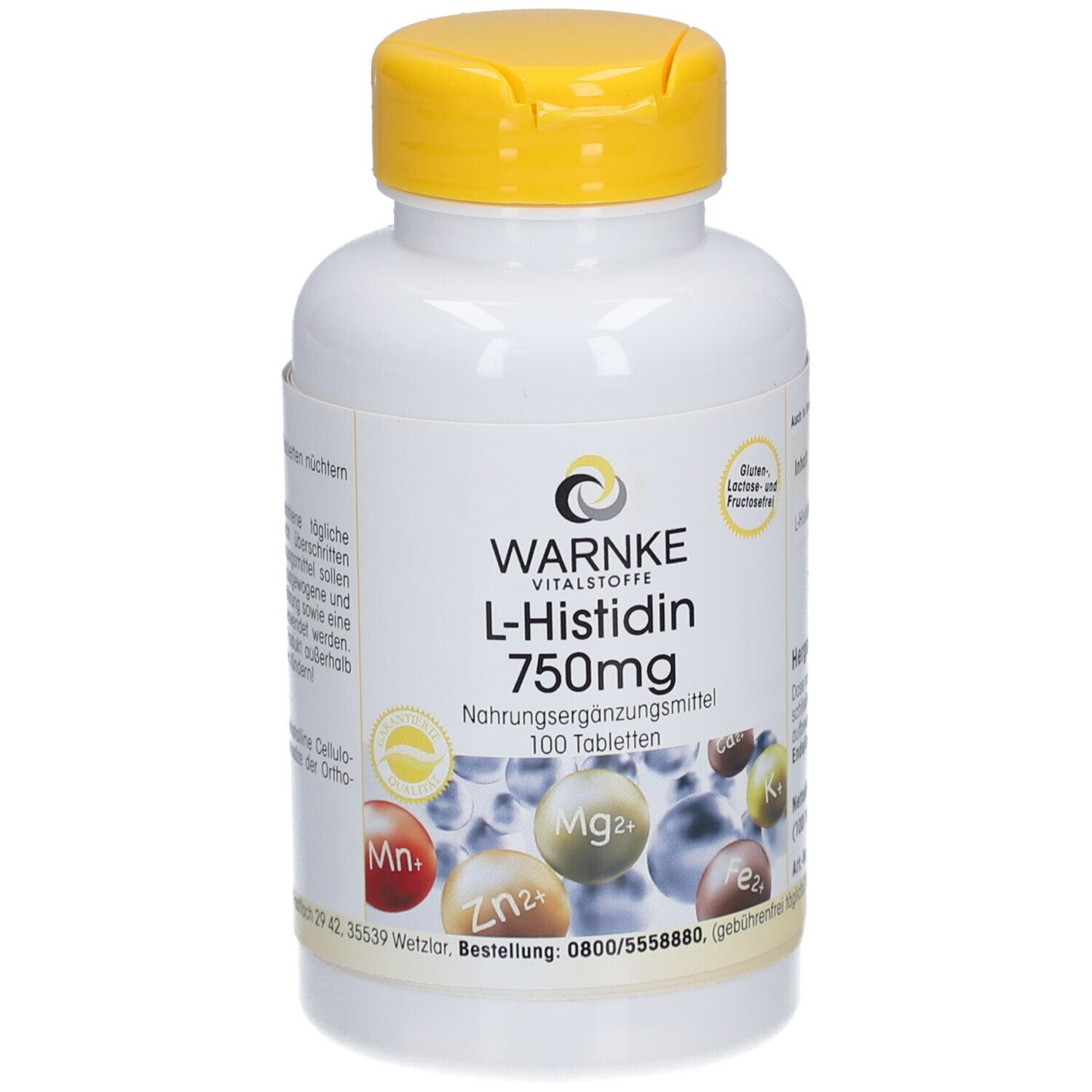 L-Histidin 750 mg Tabletten 100 St