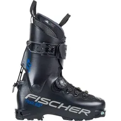 FISCHER Herren Tourenstiefel TRAVERS TS BLACK/BLACK, Größe 29,5 in Schwarz Schwarz