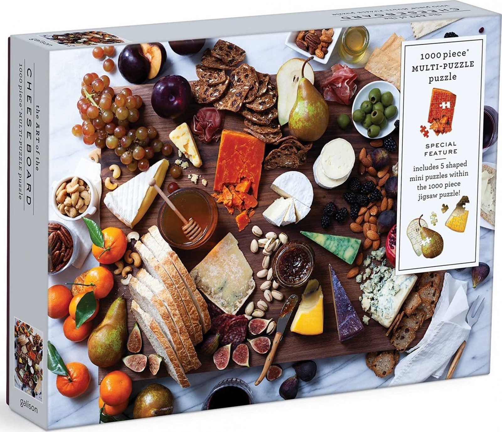 Galison Puzzel Kaasproefplank 1000 stukjes