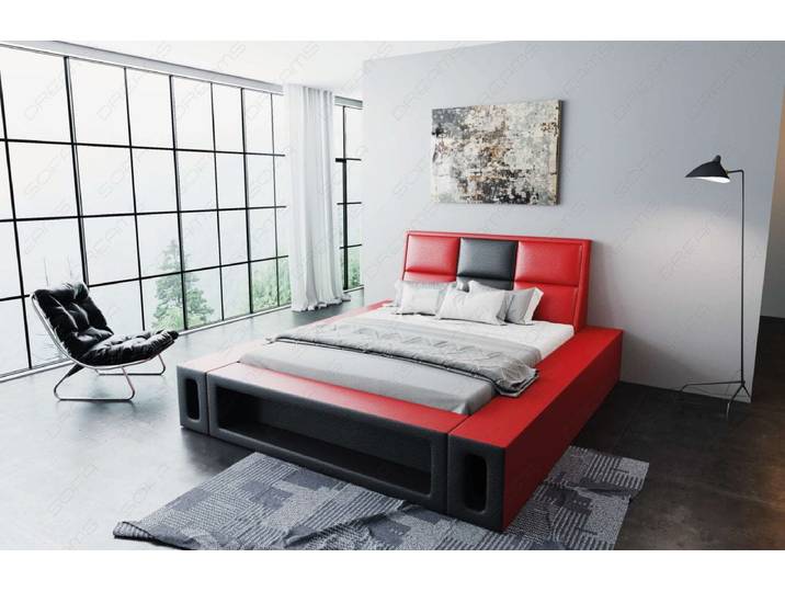 Wasserbett Venosa mit LED und großen Seitenboxen