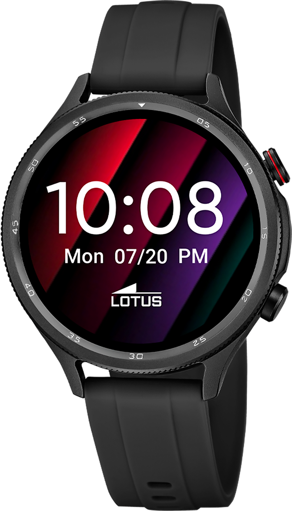 Smartwatch LOTUS "Smartwatch", schwarz (schwarz, schwarz), Smartwatches, Damen, Smartwatch, Armbanduhr,Damenuhr,Bluetooth,Steuerung der Smartphone-Kamera,Wecker