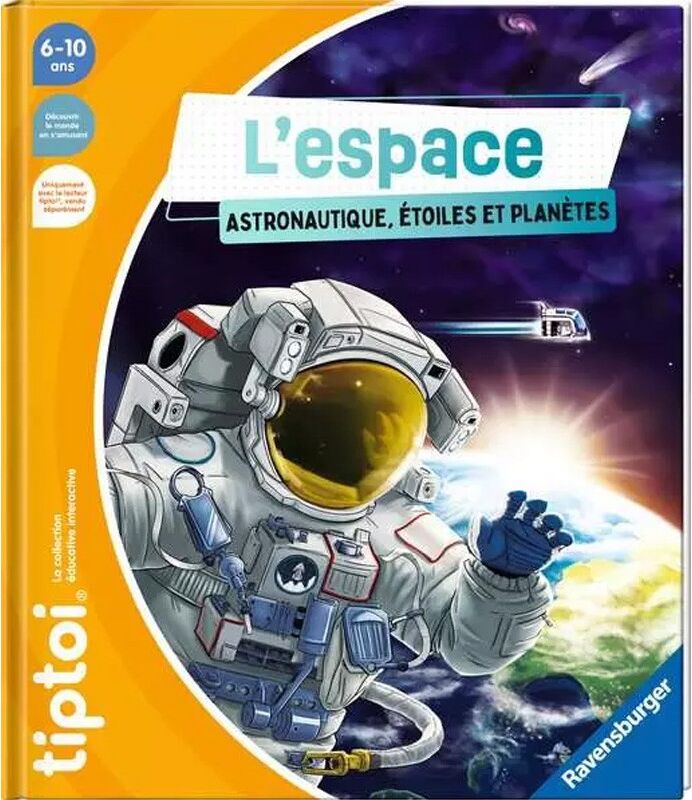 Tiptoi L'espace : Astronautique, étoiles et planètes - Ravensburger