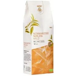 GEPA Schwarztee malzig mild lose bio
