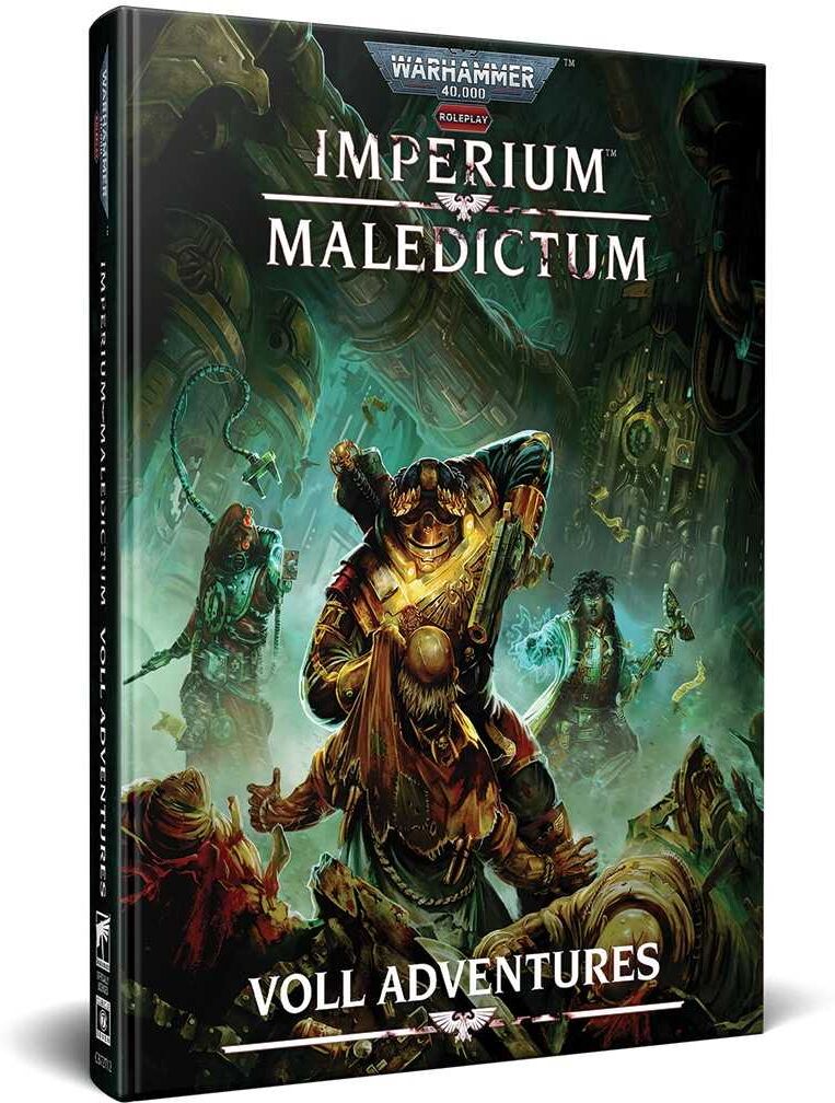 Imperium Maledictum: Warhammer 40,000 Roleplay - Voll Adventures by Cubicle Seven (Book, 5 Adventures, Science Fiction, Fantasy)