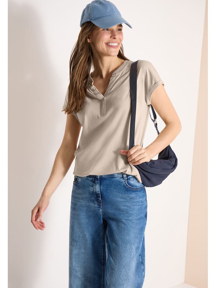 Cecil Bluse in Beige - M