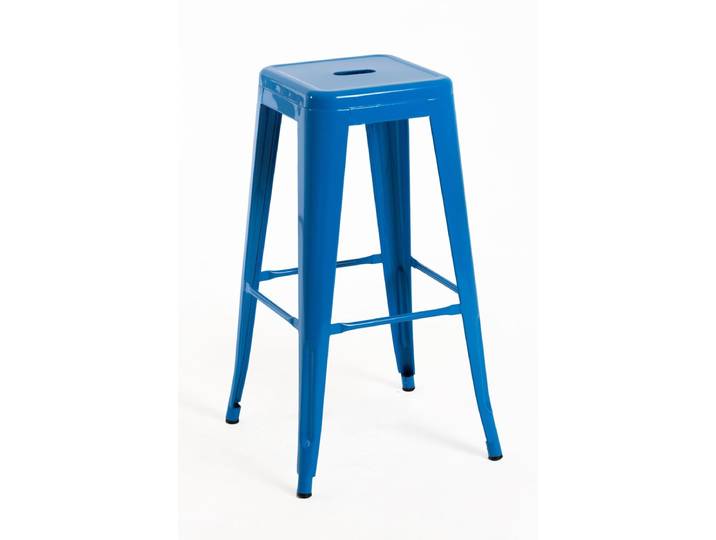 6er Set Torix Hohe Hocker 76 cm - Blau