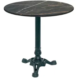 RestooTab - Tisch Bistrot Ø70cm Dekor Marmor samas