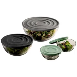 Leonardo Schalen/Deckel 6tlg CUCINA - B/H/T ca. 23.30x15.30x23.30