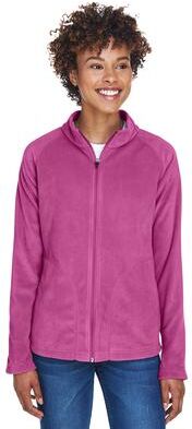 Team 365 TT90W Women's Campus Microfleece Jacket in Sport Charity Pink size XL   Polyester