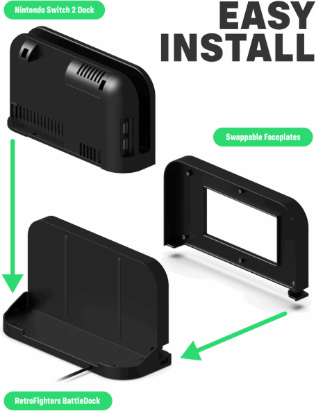 RF Battle Dock for Nintendo Switch 2