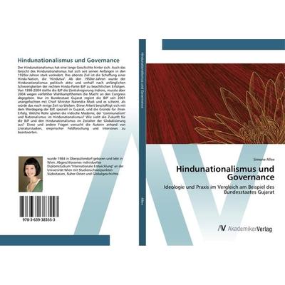 Hindunationalismus und Governance, Taschenbuch von Simone Allex, AV Akademikerverlag, 978-3-639-38355-3