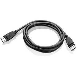 Lenovo DisplayPort Anschlusskabel 1.8 m Schwarz 03X6405 DisplayPort-Kabel