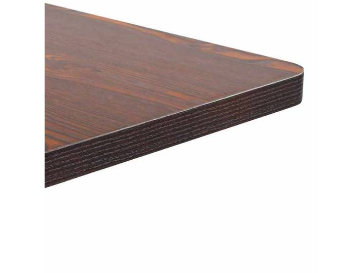 Neuf& 7971 Mobilier de cuisine - - Mode Table de bistro Marron foncé 60x60 cm MDF 18.5 kg